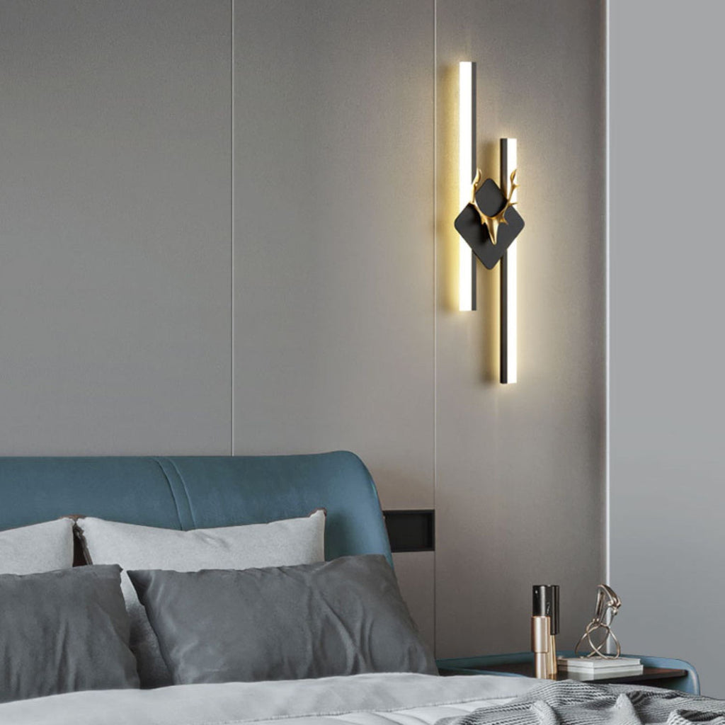 Antler Aluminum Acrylic Long Wall Lamp