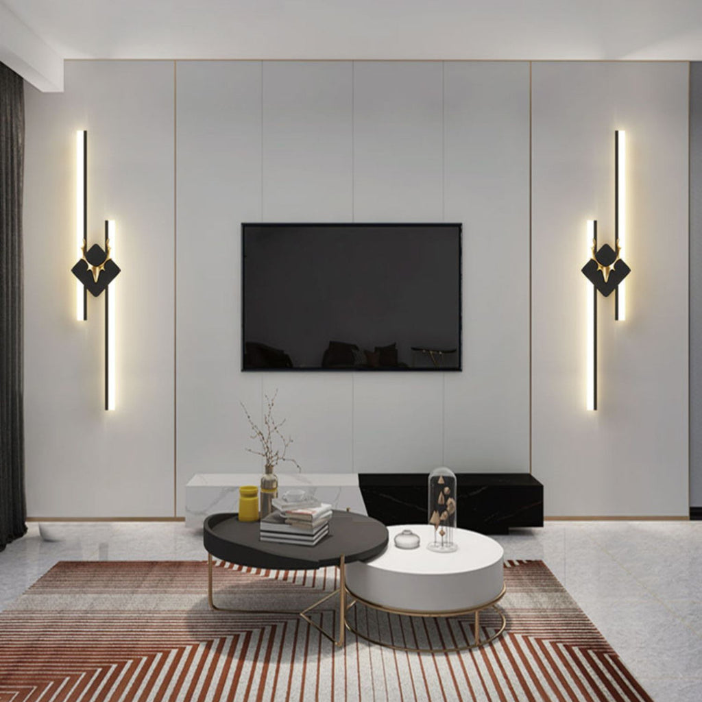 Antler Aluminum Acrylic Long Wall Lamp
