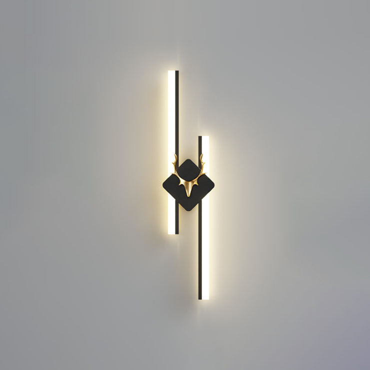 Antler Aluminum Acrylic Long Wall Lamp