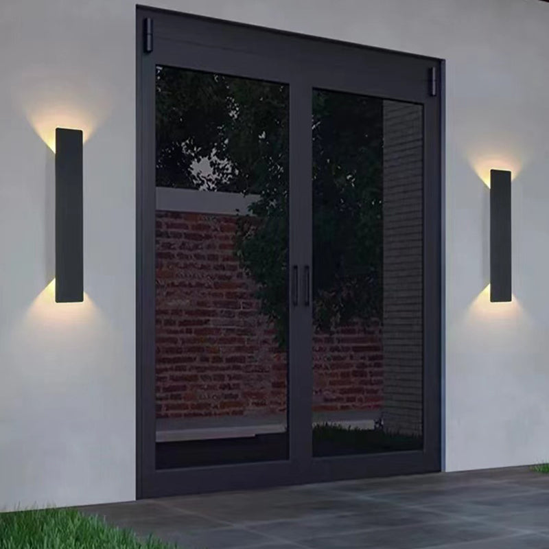 Long Strip Aluminum Acrylic Outdoor Light