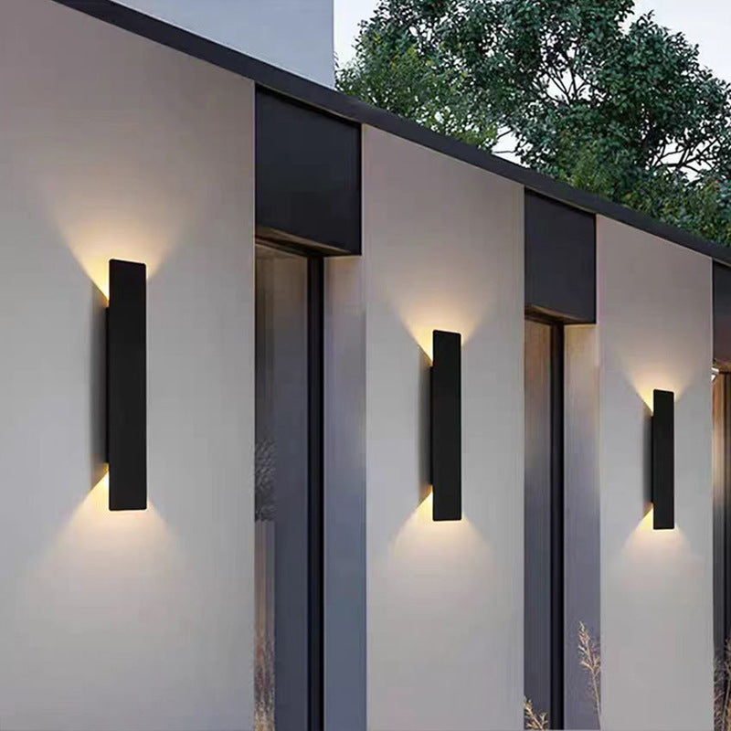 Long Strip Aluminum Acrylic Outdoor Light