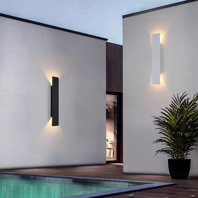 Long Strip Aluminum Acrylic Outdoor Light