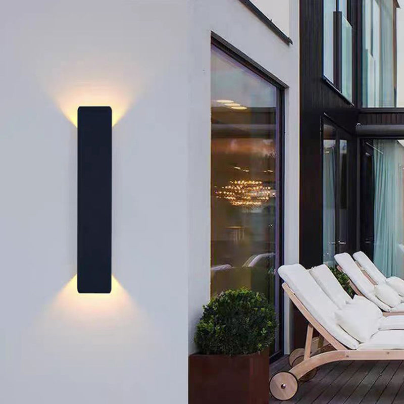Long Strip Aluminum Acrylic Outdoor Light