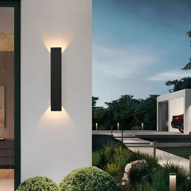 Long Strip Aluminum Acrylic Outdoor Light