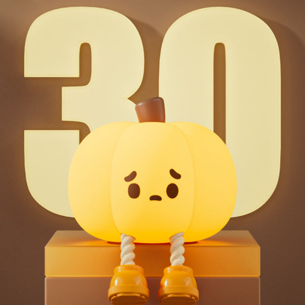 Pumpkin Silicone Night Bedroom Table Lamp