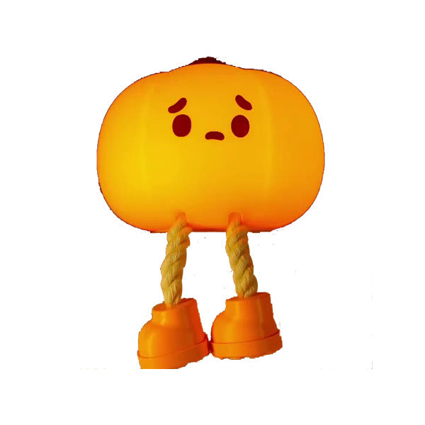 Pumpkin Silicone Night Bedroom Table Lamp