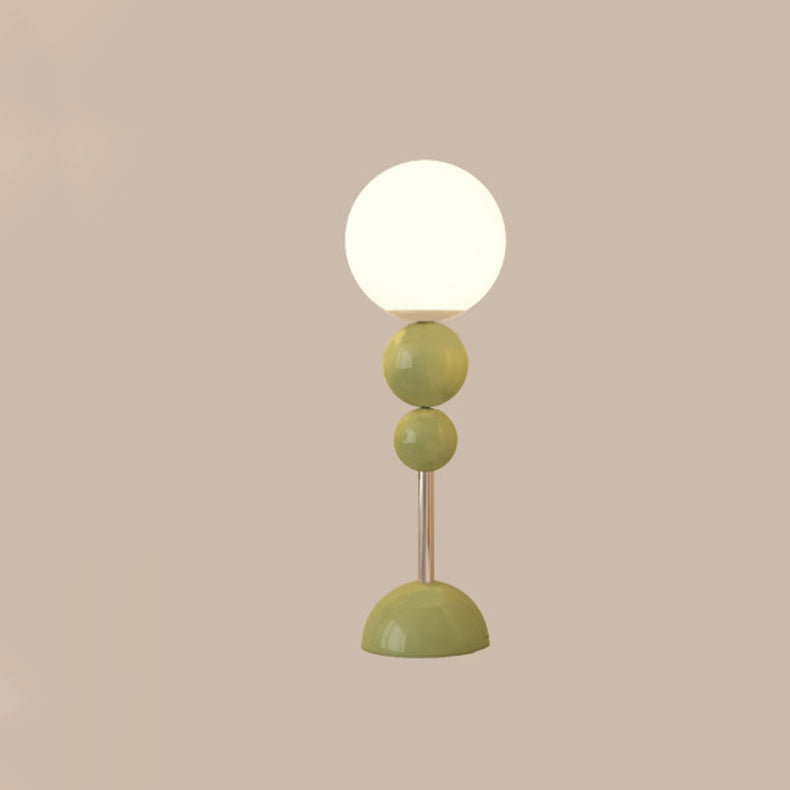 Iron PE Round Ball Table Lamp