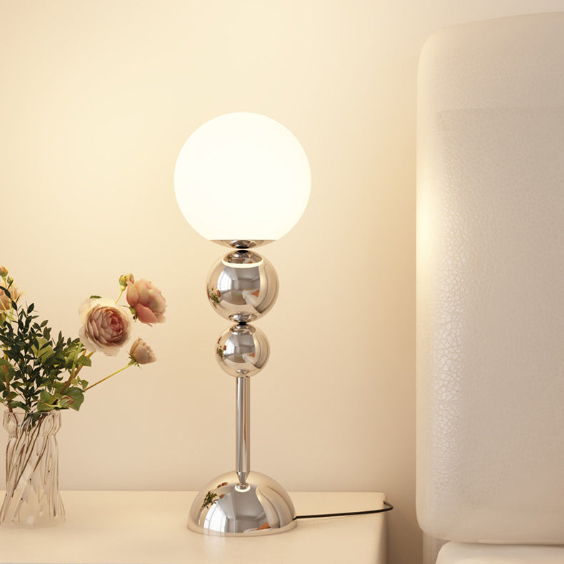 Iron PE Round Ball Table Lamp