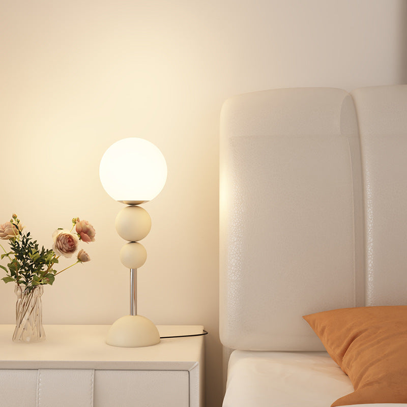 Iron PE Round Ball Table Lamp