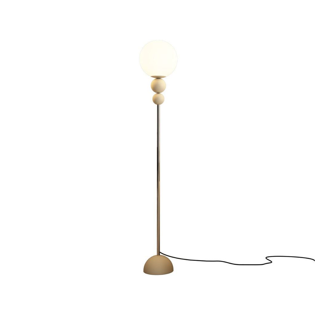 Iron PE Round Ball Floor Lamp