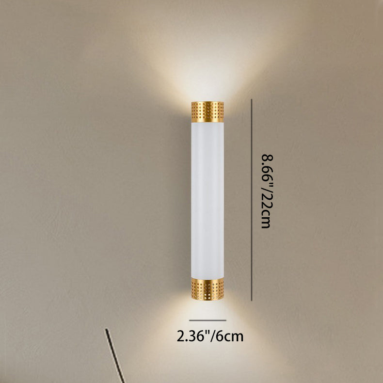 Aluminum Cylinder Up Down Wall Lamp