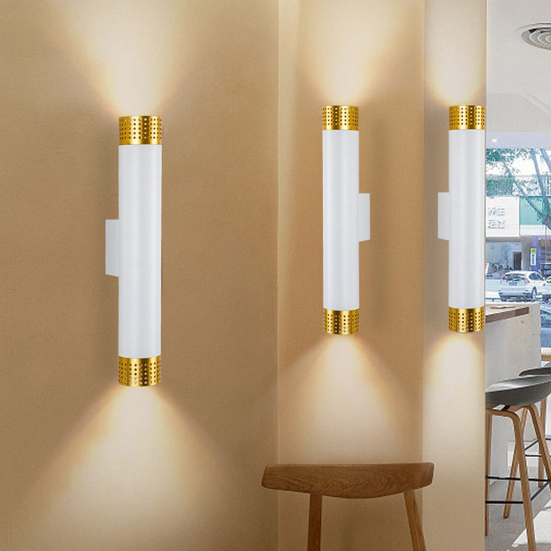 Aluminum Cylinder Up Down Wall Lamp
