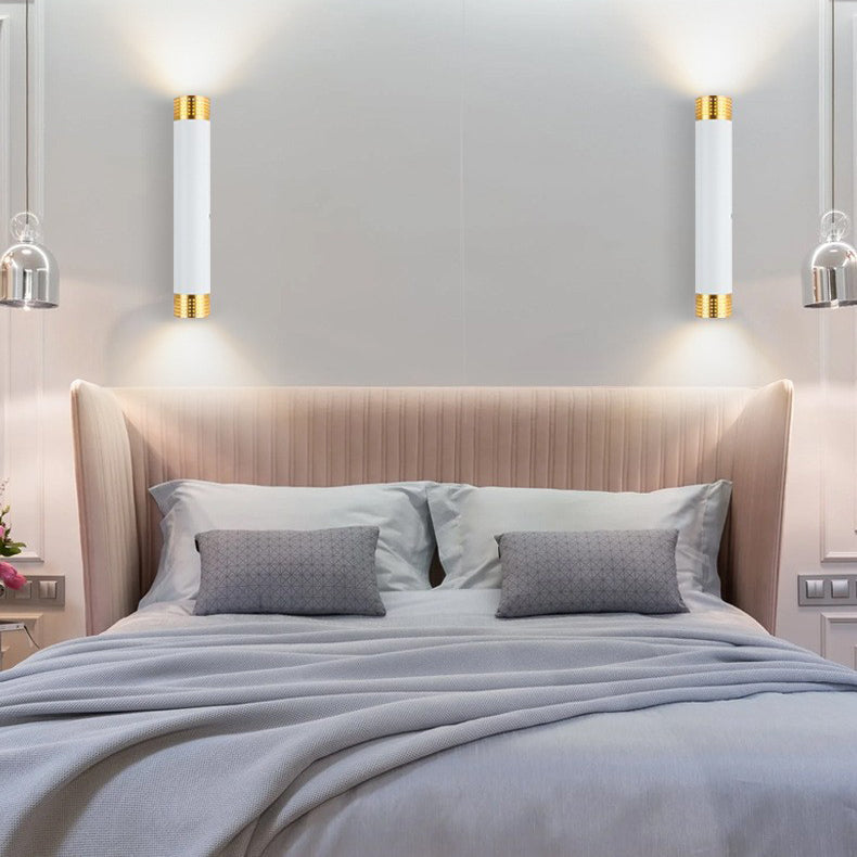 Aluminum Cylinder Up Down Wall Lamp