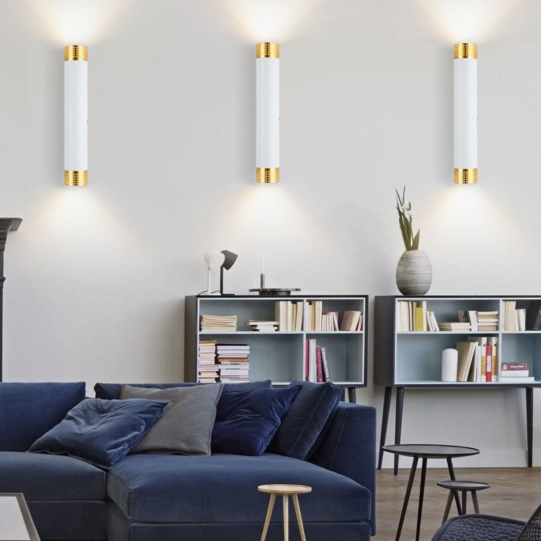 Aluminum Cylinder Up Down Wall Lamp