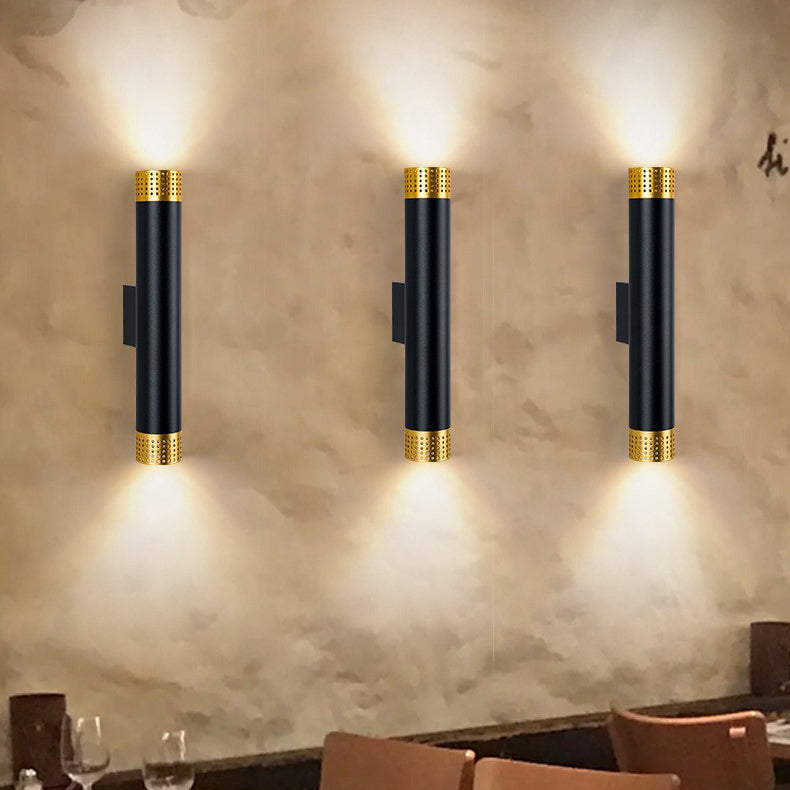 Aluminum Cylinder Up Down Wall Lamp