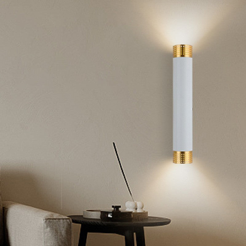 Aluminum Cylinder Up Down Wall Lamp