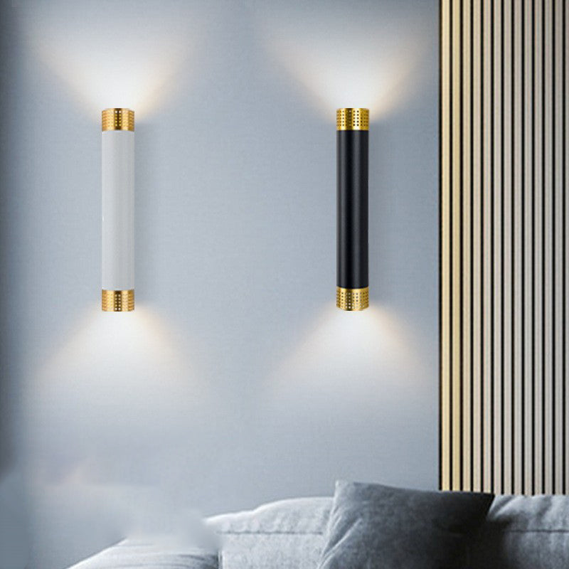 Aluminum Cylinder Up Down Wall Lamp