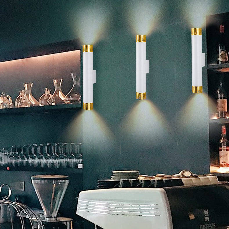 Aluminum Cylinder Up Down Wall Lamp