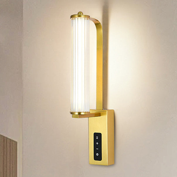 Iron PVC Long Strip Wall Lamp