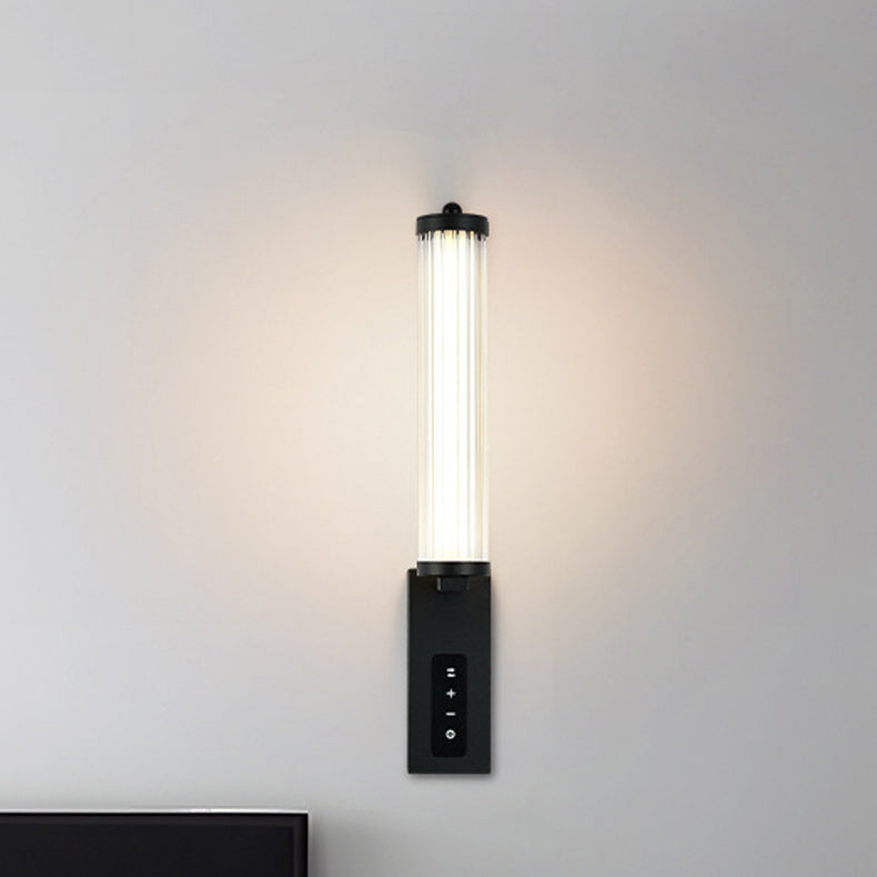 Iron PVC Long Strip Wall Lamp