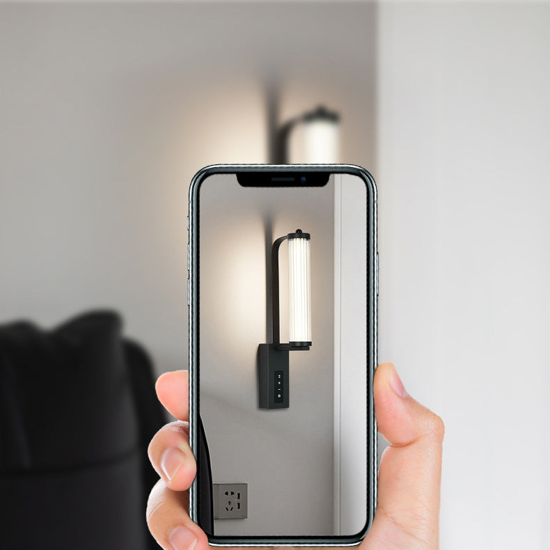 Iron PVC Long Strip Wall Lamp