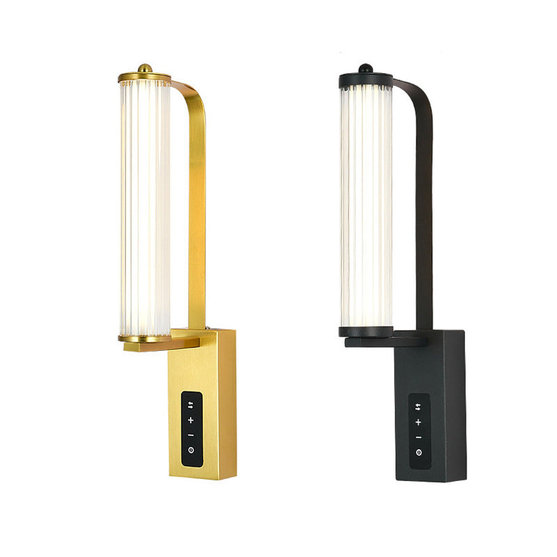 Iron PVC Long Strip Wall Lamp