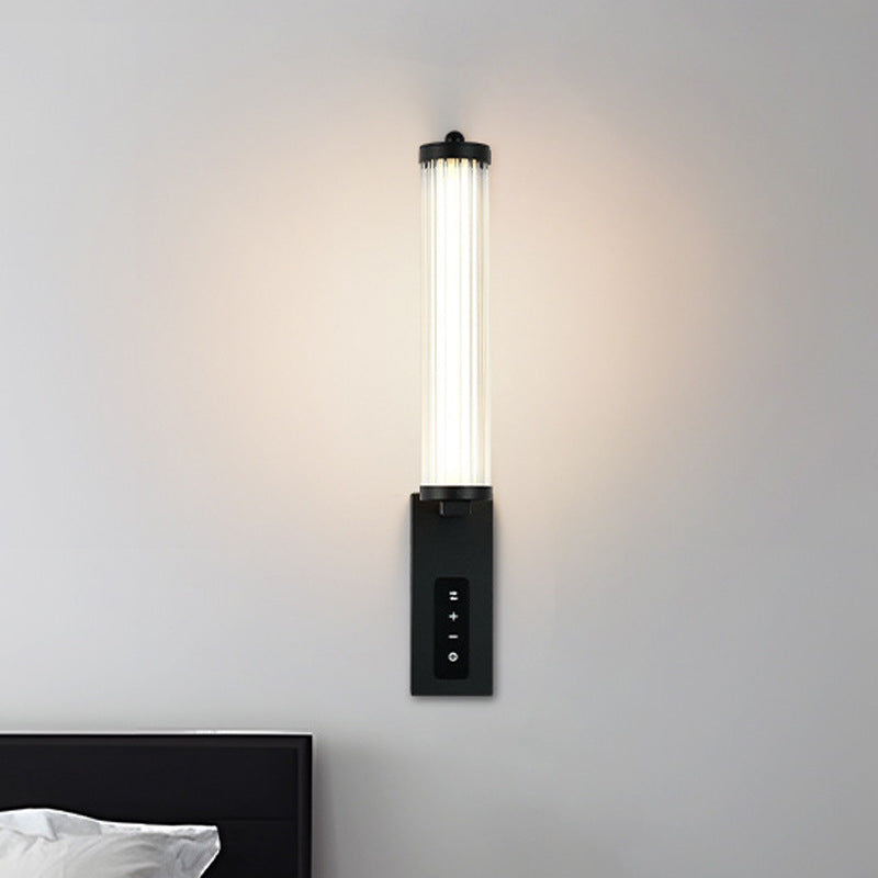 Iron PVC Long Strip Wall Lamp