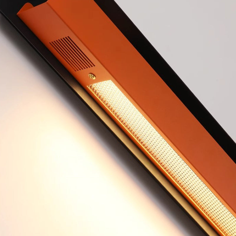Iron Acrylic Straight Line Wall Lamp