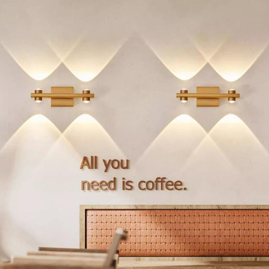Aluminum Linear Up Down Wall Lamp