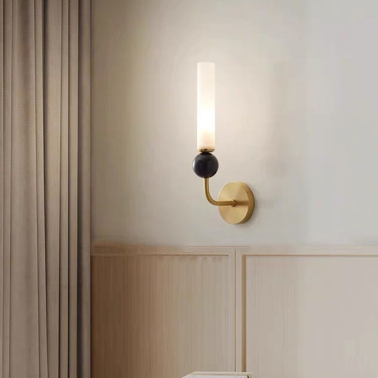Copper Marble Ball Acrylic Wall Lamp