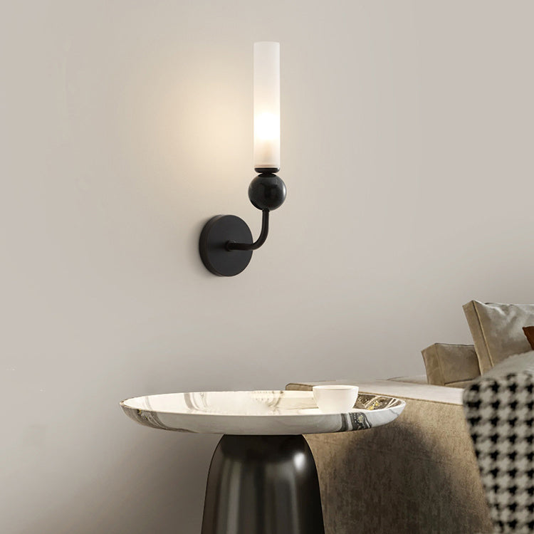 Copper Marble Ball Acrylic Wall Lamp