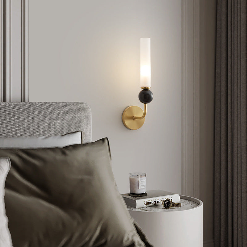 Copper Marble Ball Acrylic Wall Lamp