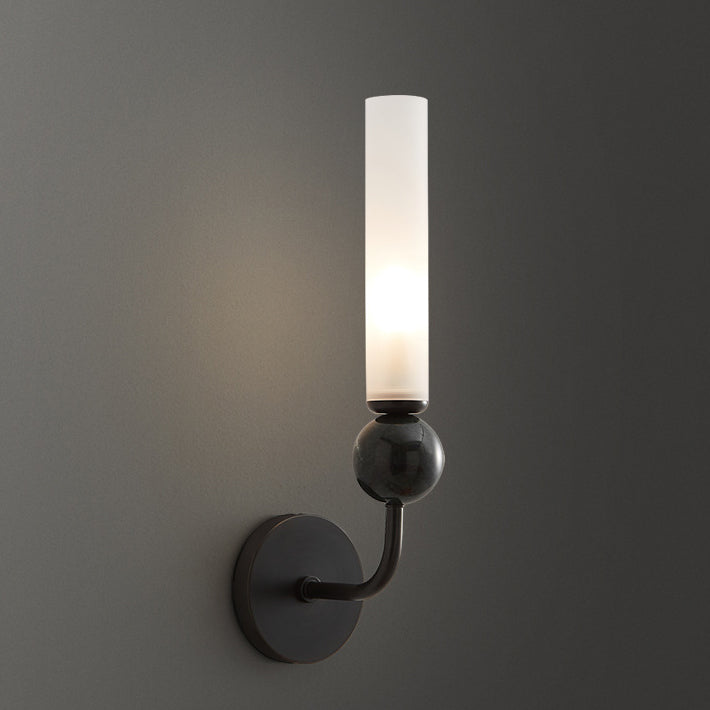 Copper Marble Ball Acrylic Wall Lamp