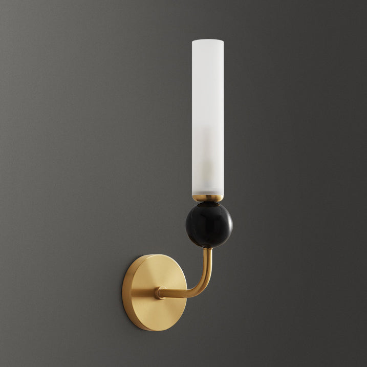 Copper Marble Ball Acrylic Wall Lamp