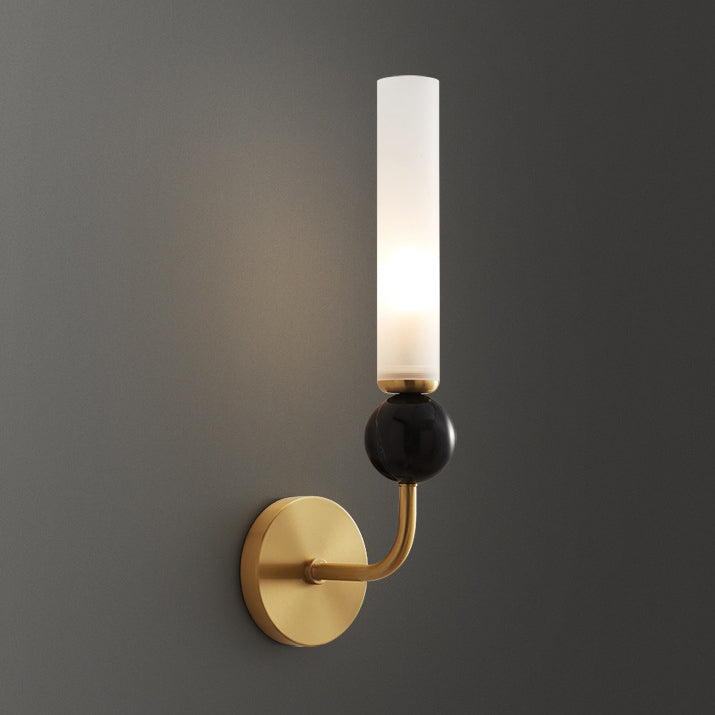 Copper Marble Ball Acrylic Wall Lamp
