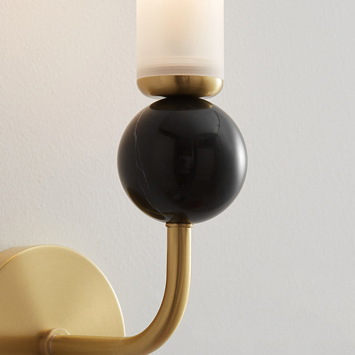 Copper Marble Ball Acrylic Wall Lamp