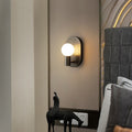 Full Copper Frame Glass Wall Lamp