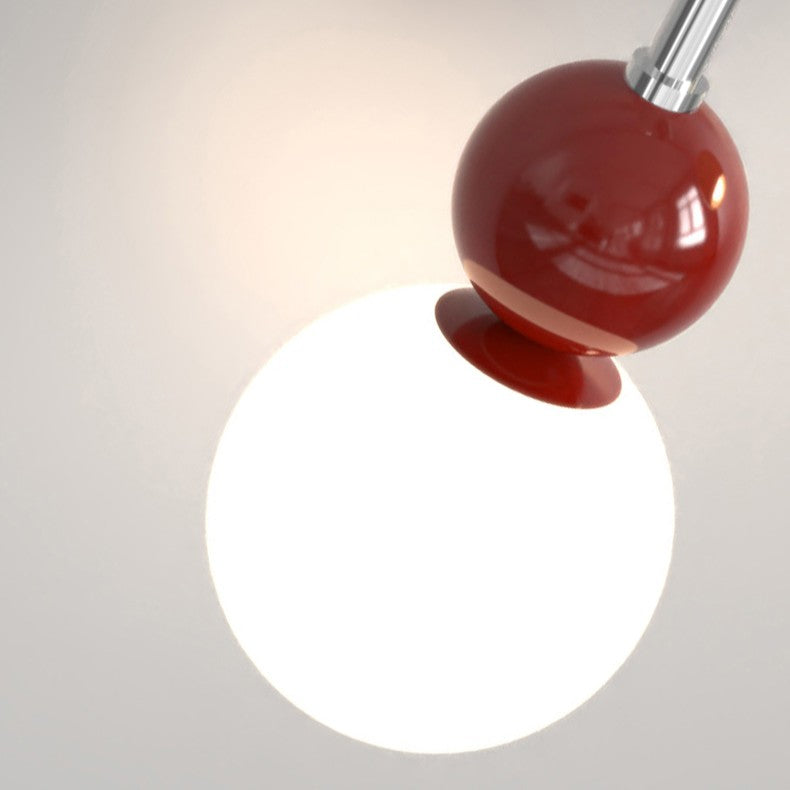 Arc Iron Acrylic Ball Wall Lamp
