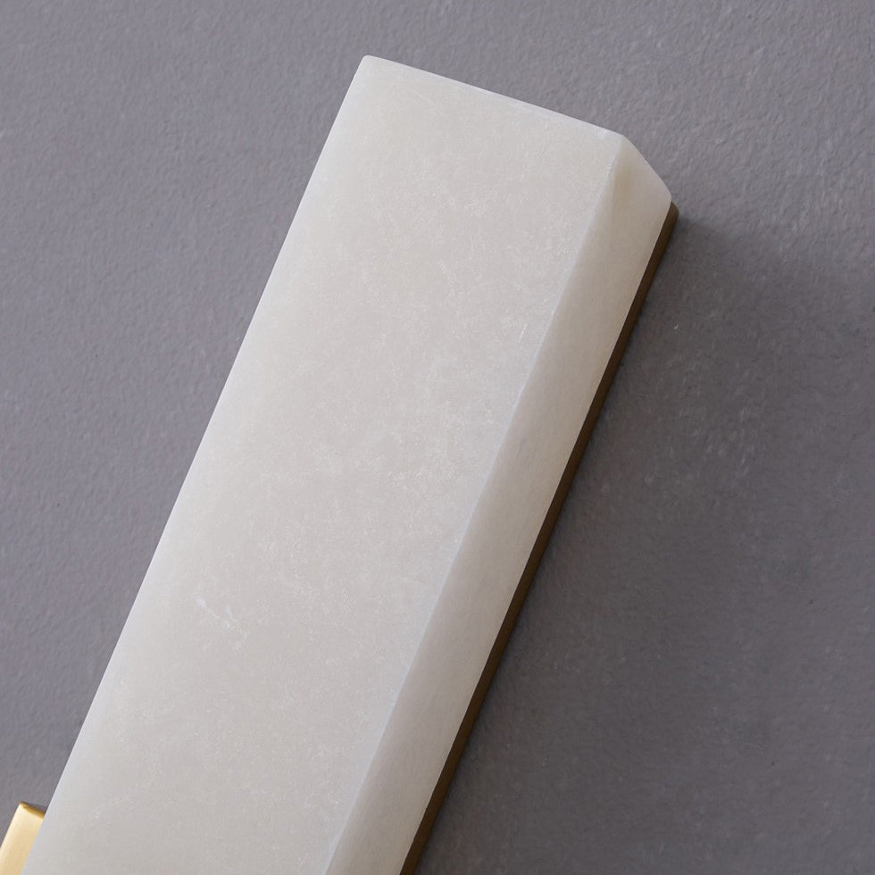Column Imitation Marble Hardware Wall Lamp