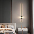 Iron Aluminum Straight Line Wall Lamp