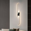 Silicone Arc Strip Iron Wall Lamp