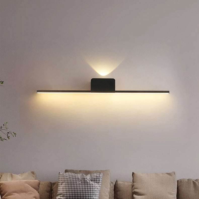 Aluminum Linear Silicone Strip Wall Lamp