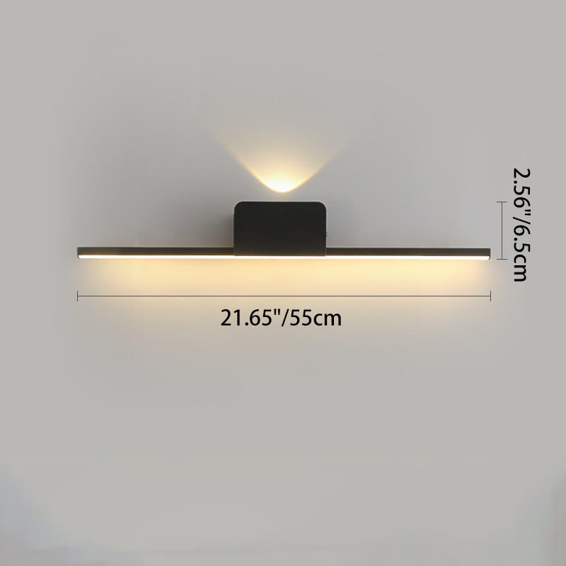 Aluminum Linear Silicone Strip Wall Lamp