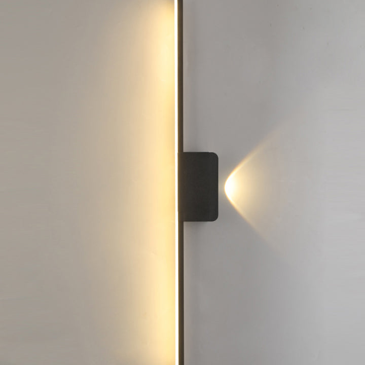Aluminum Linear Silicone Strip Wall Lamp
