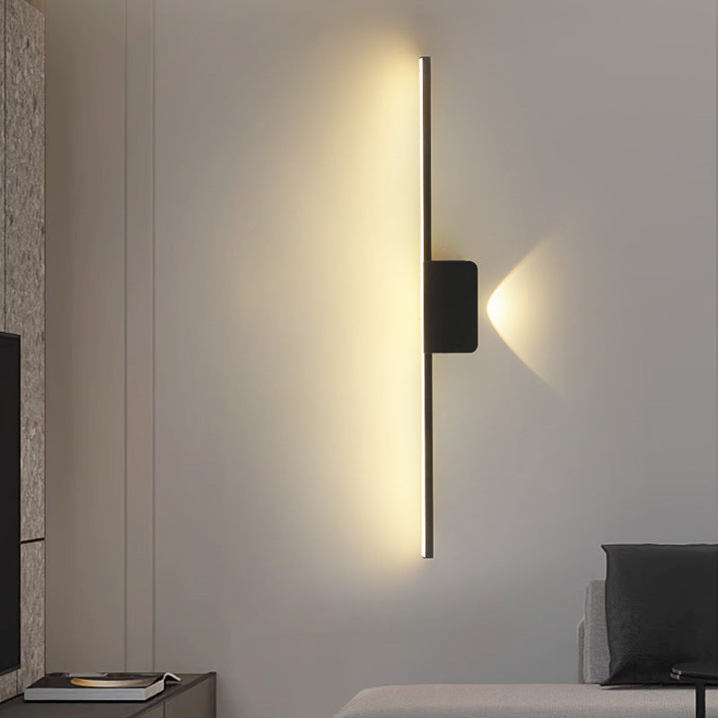 Aluminum Linear Silicone Strip Wall Lamp