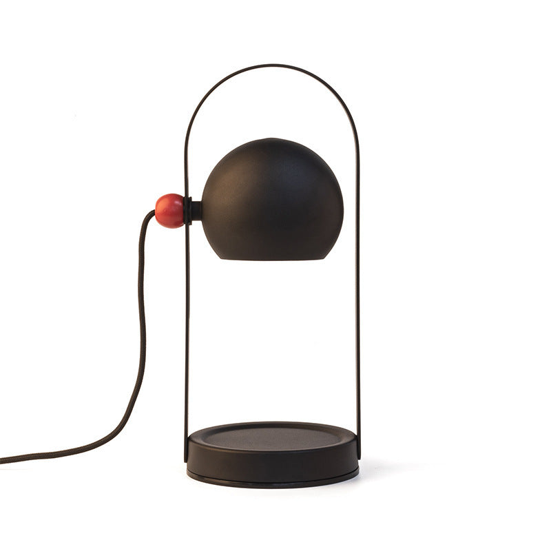 Iron Spherical Portable Melting Table Lamp