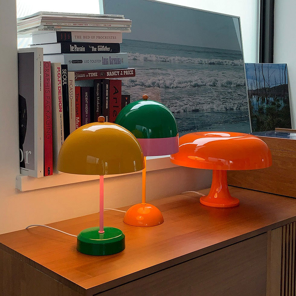 Dopamine Contrast Color Geometric Table Lamp