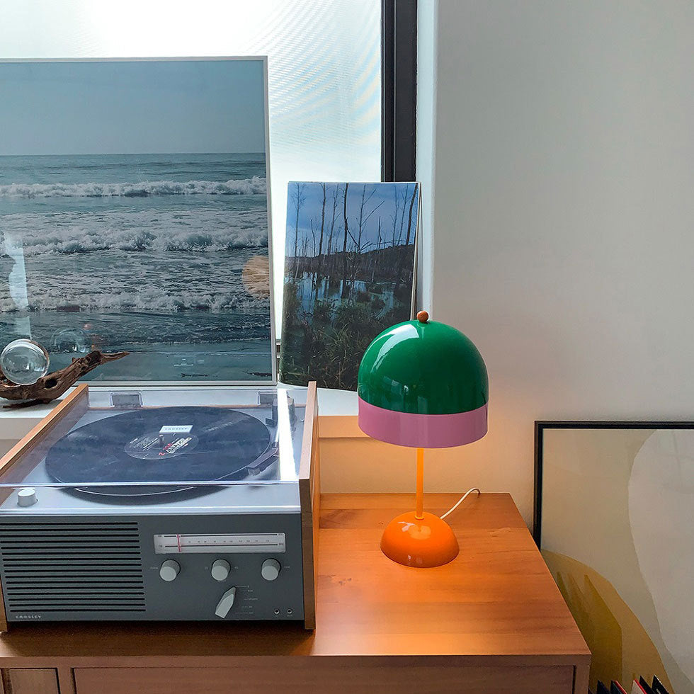 Dopamine Contrast Color Geometric Table Lamp