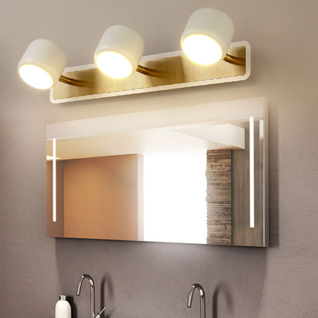 Cylinder Iron Vanity Mirror Wall Lamp