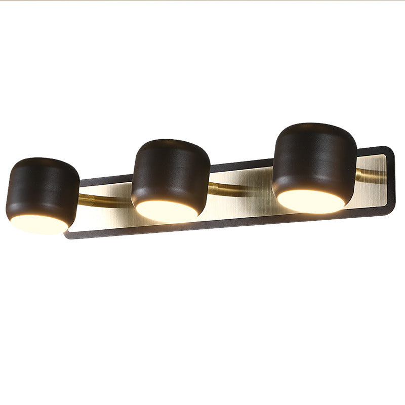 Cylinder Iron Vanity Mirror Wall Lamp